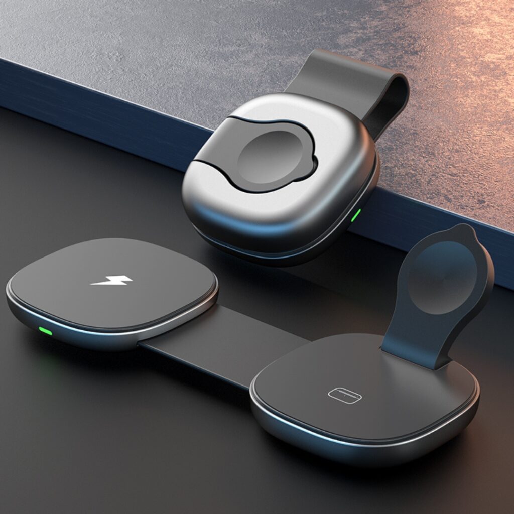 SlimWin Mini 3 az 1-ben vezeték nélküli töltő SlimWin Mini 3 az 1-ben vezeték nélküli töltő | SlimWin