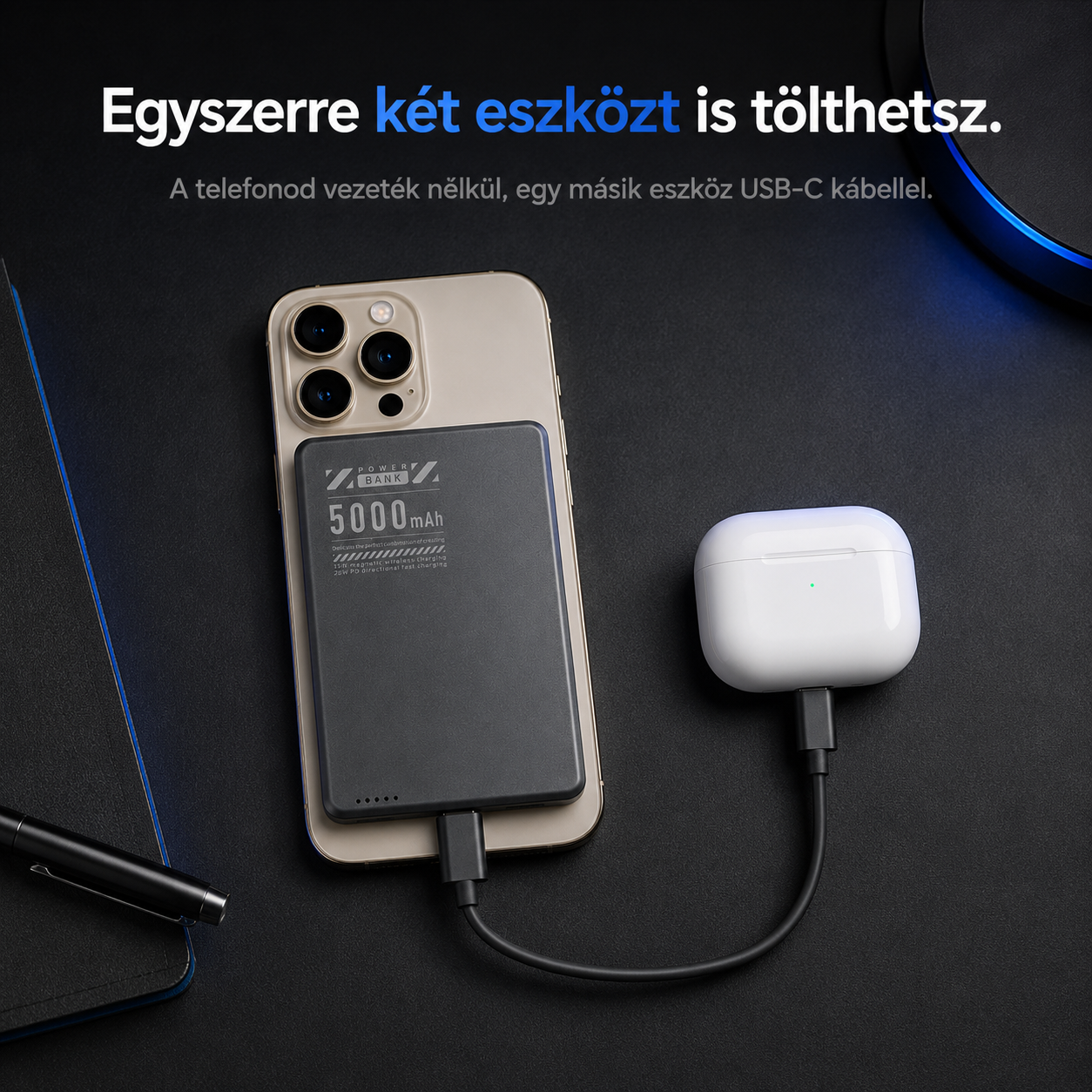 SlimWin MagAir 5K Powerbank | SlimWin